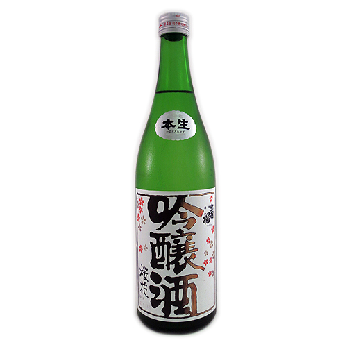桜花吟醸酒 (本生) 吟醸 720ml